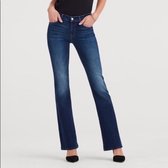 7 For All Mankind Denim - Seven Jeans Bootleg low waist denim